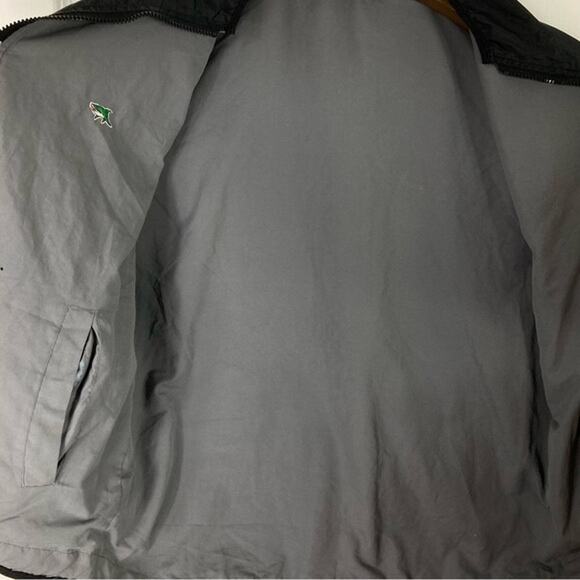 LE SHARK Vest Jacket L Reversible 2-IN-1 Windbreaker Waterproof Logo Black Grey - Picture 9 of 12
